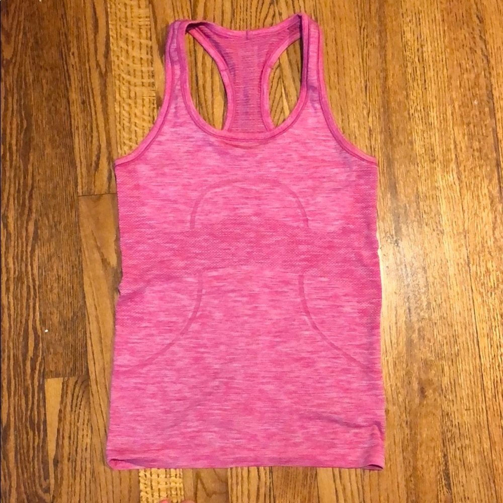 Lululemon Pink Workout Tank SZ4